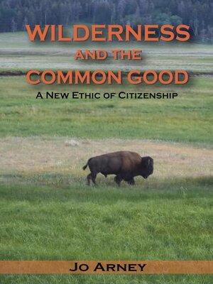 cover image of Wilderness and the Common Good